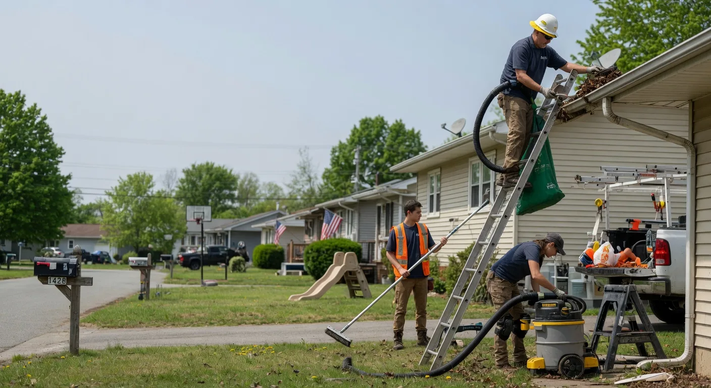 Gutter Installation in Meridian, MS near me